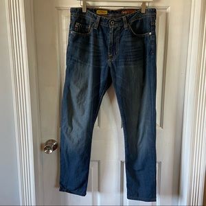 AG Adriano Goldschmied Jeans The Hero Tapered Leg Blue Size 31 x 32